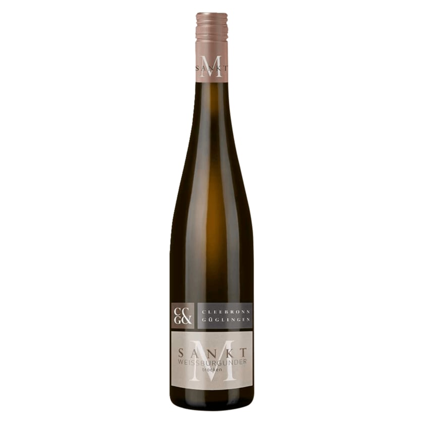 Cleebronn Güglingen Weißwein Sankt Burgunder QbA trocken 0,75l